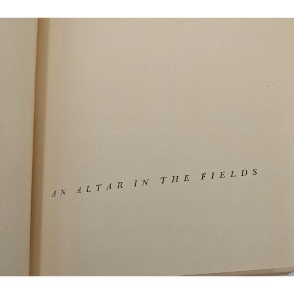 An Altar In The Fields By Ludwig Lewisohn Vintage Novel First Edition 1934 - Picture 8 of 15